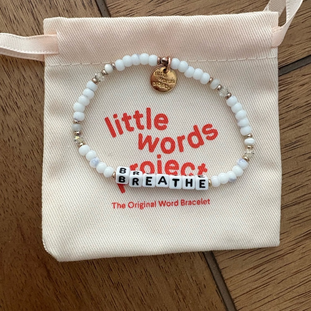 Little Words Project “Breathe” Bracelet